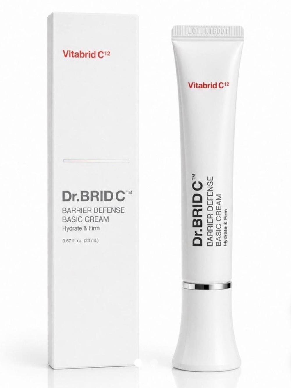 Dr. BRID C Barrier Defense VitaBridge C12 Brightening Cream.